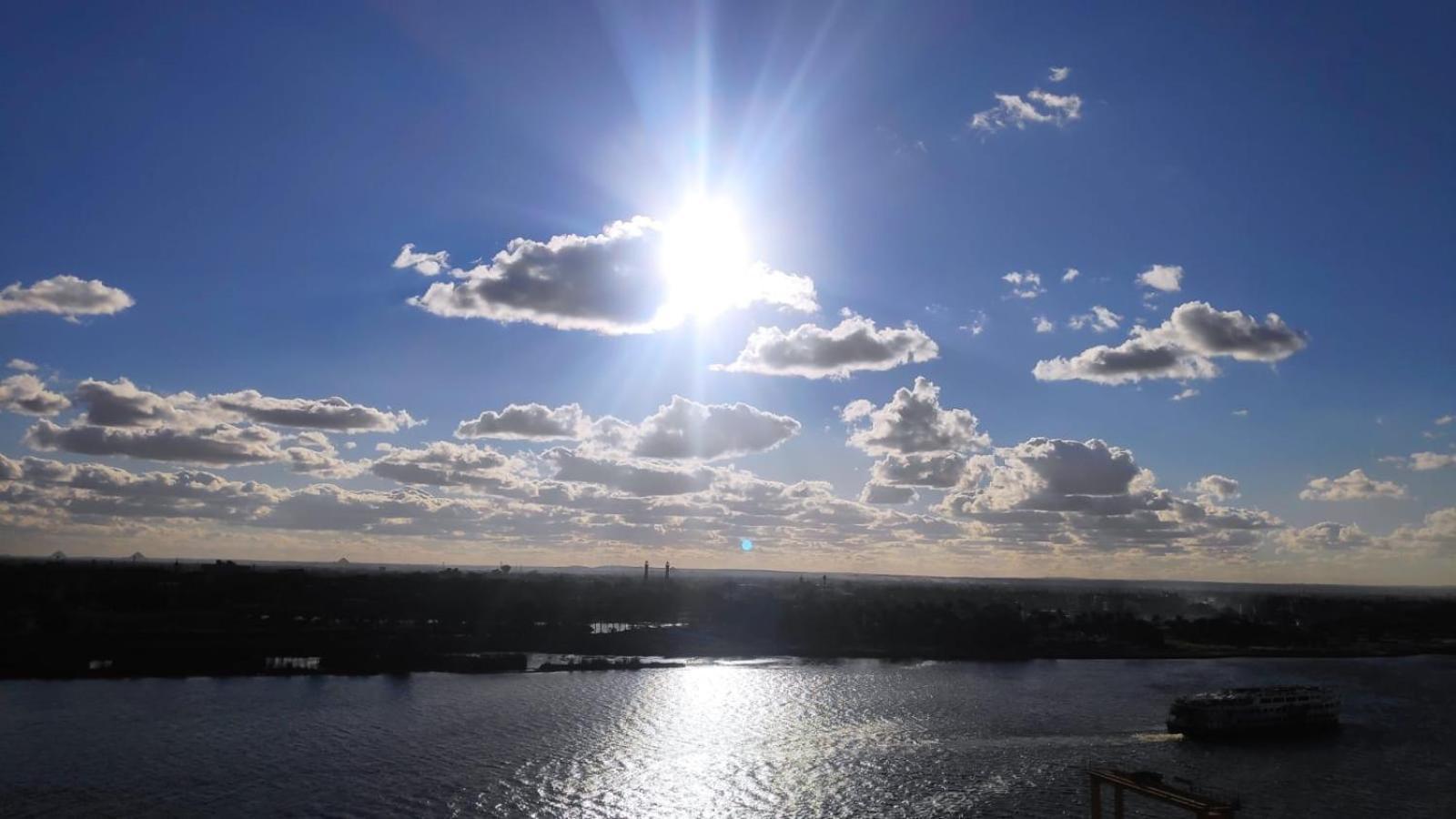 Nile Pyramidal View Apartment Cairo Exterior photo